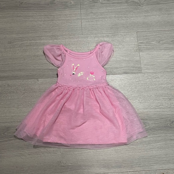 Easter Pink Bunny Dress 18 months Cat & Jack - Picture 2 of 8